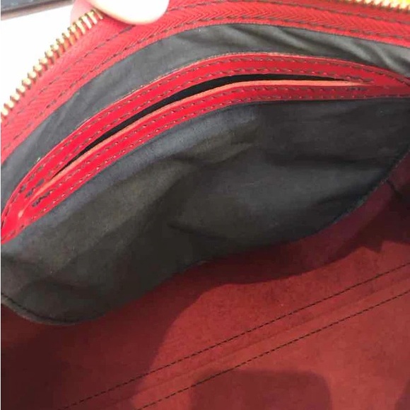 Louis Vuitton Epi Speedy 30 Boston Bag Red Handbag - Picture 15 of 16